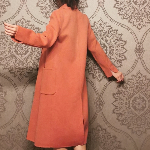 BNWT Massimo Dutti Hand Made Wool Coat - Picture 5 of 8